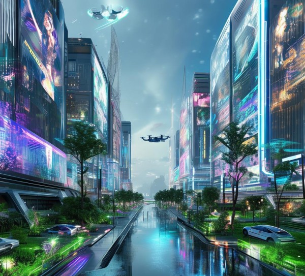 现代科技动态壁纸，未来生活的新范式